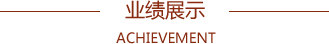 業(yè)績展示